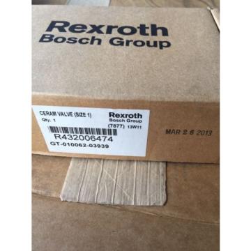 Rexroth GT10062-3939 Ceram Valve Size 1