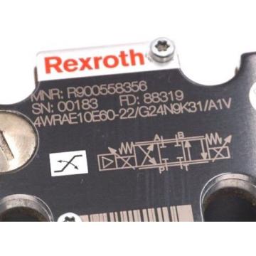 NEW REXROTH R900558356 CONTROL VALVE 4WRAE10E60-22/G24N9K31/A1V