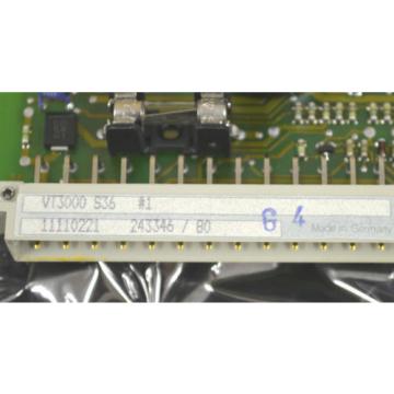 REXROTH VT 3000 S36 Proportionalverstärker AMPLIFIER CARD VT3000S36