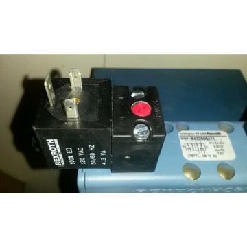 NEW REXROTH R432006471 Air Control Valve, Base Mounted, 4-Way, 2 Solenoids