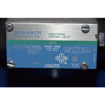 Monarch Hydraulics Dyna Pack M405VAC Hydraulic Power  Pump