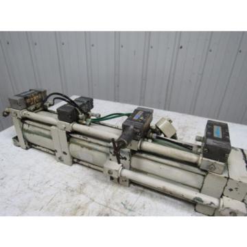 Miller Fluid A50T Booster Power Tandem Unit 150 PSI 5&#034; Bore 6&#034; Stroke Pump