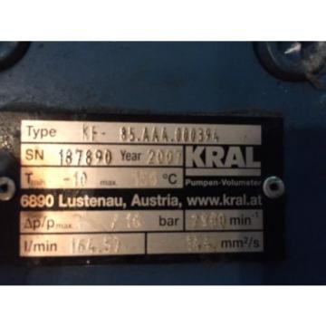 Kral Screw Type KF 85.AAA.000394 Pump