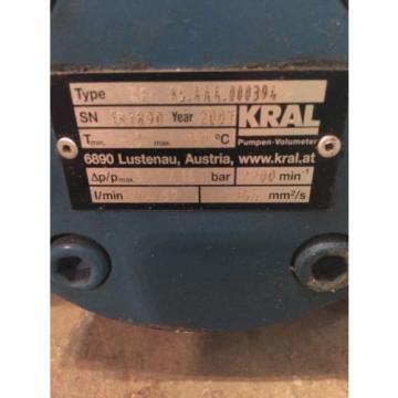 Kral Screw Type KF 85.AAA.000394 Pump