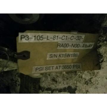 P3105L81C1C32RA00N00A1A PARKER COMMERCIAL PISTON  Pump