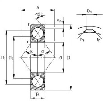 Four point contact bearings - QJ326-N2-MPA