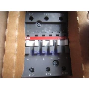 New ABB Contactor A50-30-11 110VAC 3PCS/ Box