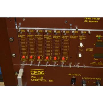 ABB CEAG Notlichtsysteme ZVL 110.1 GUARD Zentrale Steuerteil Ladeteil CGIII ....