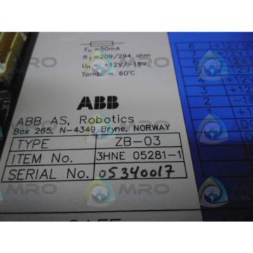 ABB 3HNE05281-1 *NEW NO BOX*