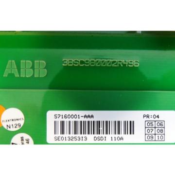 ABB DSDI 110A DSDI110A 57160001-AAA PR:04 32CH. Digital Input Modul -unused/OVP-