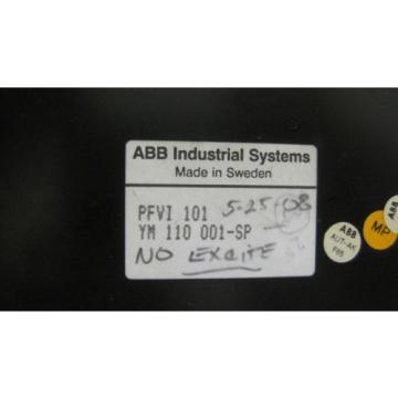 USED ABB PFV1-101 POWER SUPPLY PFV1101  YM110001SP