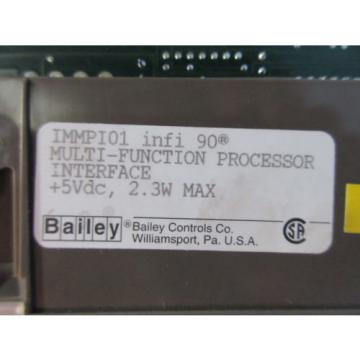 Bailey IMMPI01 infi-90 Multi-Function Processor Interface 6639004K1 ABB Symphony