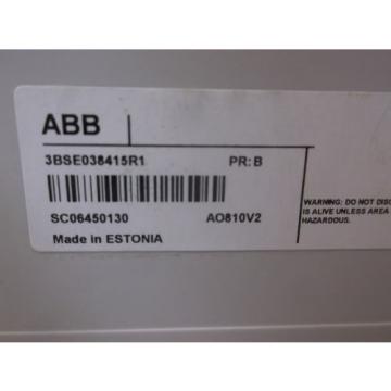 ABB 3BSE038415R1 OUTPUT MODULE ANALOG *NEW IN BOX*