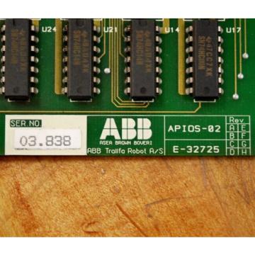 ABB IOS-02 E-32725 Output Board