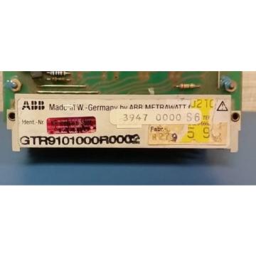 ABB Metrawatt GTR9101000R0002 Control Board