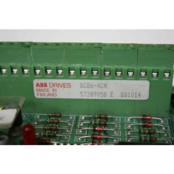 ABB SC86-4CM 57289058 Terminal Block Board