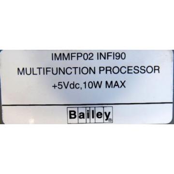 ABB Bailey infi90 IMMFP02  IMMFP 02 Multifunction Processor  -used in Box-