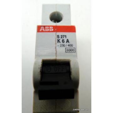 ABB K6A S271 1-Pole Circuit Breaker