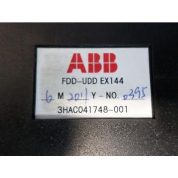 ABB  POWER SUPPLY FDD-UDD EX144 PART # 3HAC041748-001