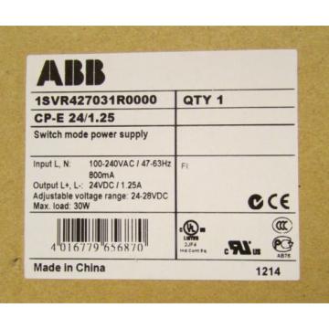 ABB CP-E/1.25 Switching Mode Power Supply 1SVR427031R0000 CP E 24 1.25