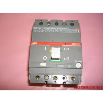 ABB SACE Isomax S2 S2N - Industrial Circuit Breaker 160A / 690VAC - 3 Pole