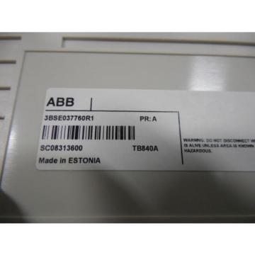 USED ABB 3BSE037760R1 S800 I/O Modulebus Cluster Modem TB840 PR:A