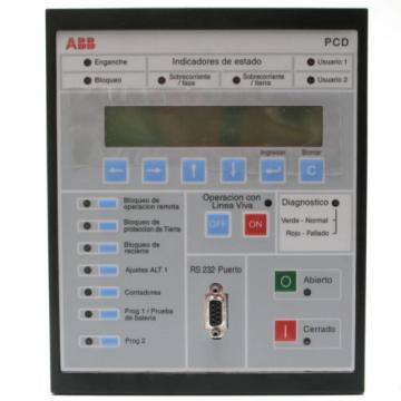 ABB PCD 2000 Recloser Power Control Device 8R3E-2041-01-3101S Spanish Version