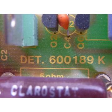 ABB Parametrics 600189K Printed Circuit Board  USED