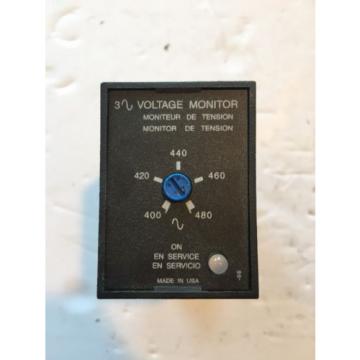 Used ABB SSAC PLM9405 Three Phase Voltage Monitor