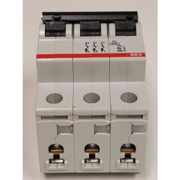 ABB  S203-C40  Circuit Breaker Thermal Mag, 3 Pole, 40A