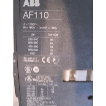 NEW ABB  AF110-30 CONTACTOR AF11030