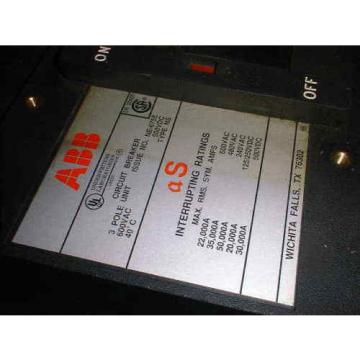 900 AMP ABB Circuit Breaker 900A # TN1120 (29475TK)