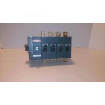 ABB 200 Amp @ 690 Volts Switch Disconnector Disconnect Part # OT200ESO4