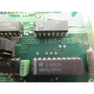 ABB ASEA 2668 180-203/4 Digital I/O Board Module DSX-110 YB161102