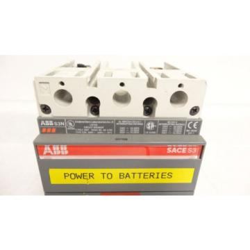 ABB S3N SACE S3 2-Pole 70A Circuit Breaker 122160060-002