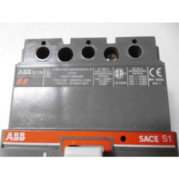 ABB SACE ISOMAX S1 N 100 CIRCUIT BREAKER 30A 1SDA048037R1 *NEW IN BOX*