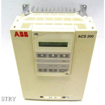 ABB       ACS 200 STARTER      ACS201-4P1-1-00-10      60 DAY WARRANTY!!