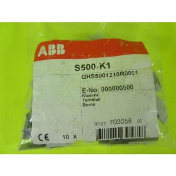 ABB S500-K1 -- GHS5001210R0001 -- (Lot of 10) New