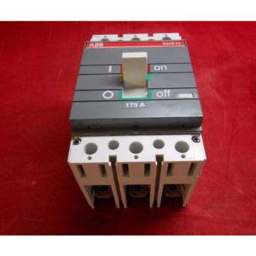 NEW IN BOX ABB S3N175TW Circuit Breaker 175Amp  3-P 600V; 1SDA048937R1