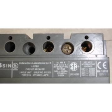 ABB S1N Circuit Breaker 70  Amp Sace S1 240 480 414 500 volt AC Ships Today