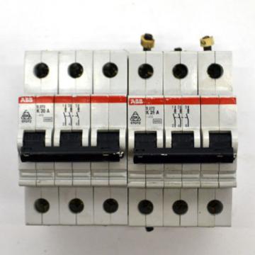 (Lot of 14) ABB Various 2&amp;3-Pole 20A and 25A Circuit Breakers S282 S273 S282W