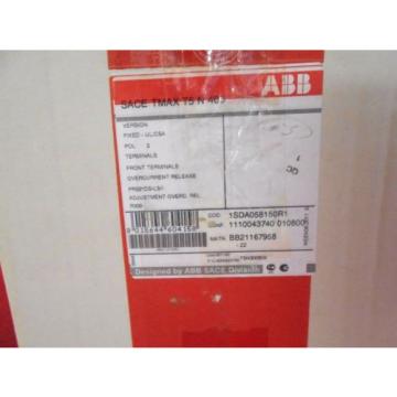 New In Box ABB T5N300BW SACE TMAX T5 N 400   3 Pole 300 Amp Circuit Breaker