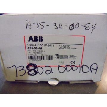 ABB ALLEN-BRADLEY A63-30-11 CONTACTOR 1SBL411001R8411 USED IN BOX (Q5)