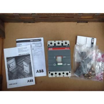 ABB S3B-D SACE S5 MOLDED CASE SWITCH 3 POLE, 225 AMPS 600 vac MH540966