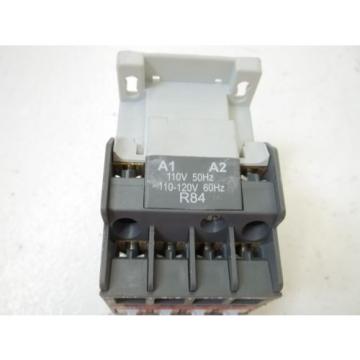 ABB A9-30-10-R84 CONTACTOR 110-120V *USED*