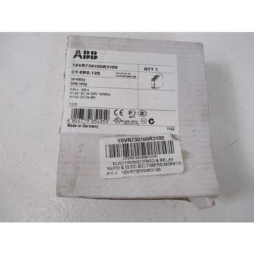 ABB CT-ERS.12S ON-DELAY TIMER RELAY *NEW IN BOX*