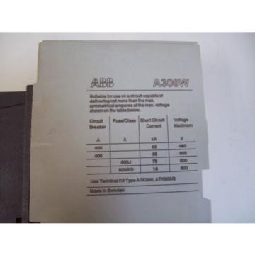 ABB A300W-30 WELDING ISOLATION CONTACTOR - USED - FREE SHIPPING