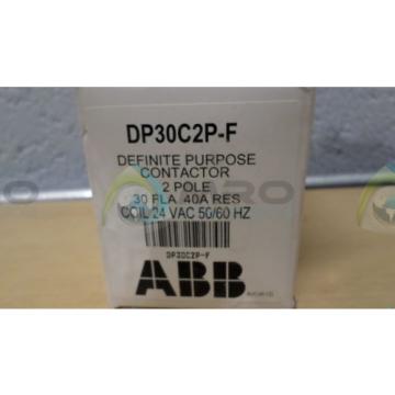 ABB DP30C2P-F CONTACTOR *NEW IN BOX*