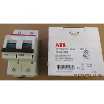 ABB S802S-K50 2 POLE BREAKER   690V   2CCS862001R0577