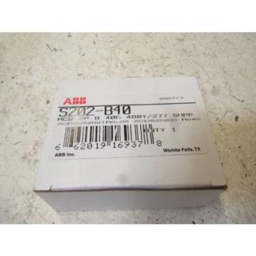 ABB S202-B40 CIRCUIT BREAKER *NEW IN BOX*